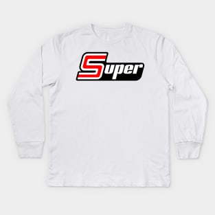 super 80 logo Kids Long Sleeve T-Shirt